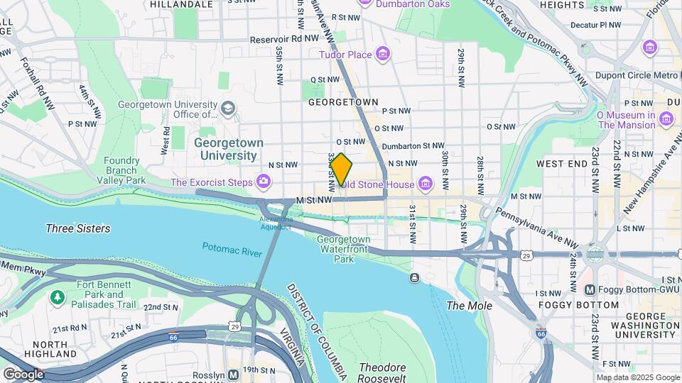 1214 Potomac St NW Mapa y Detalles de la Ubicación