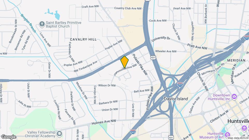 2303 Hammonds Ave NW Map and Location Details