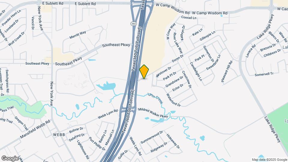 The Lakes at Grand Prairie 55+ Active Adult Map and Location Details