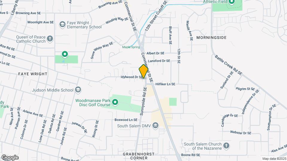 4445 Sunnyside Rd SE Mapa y Detalles de la Ubicación