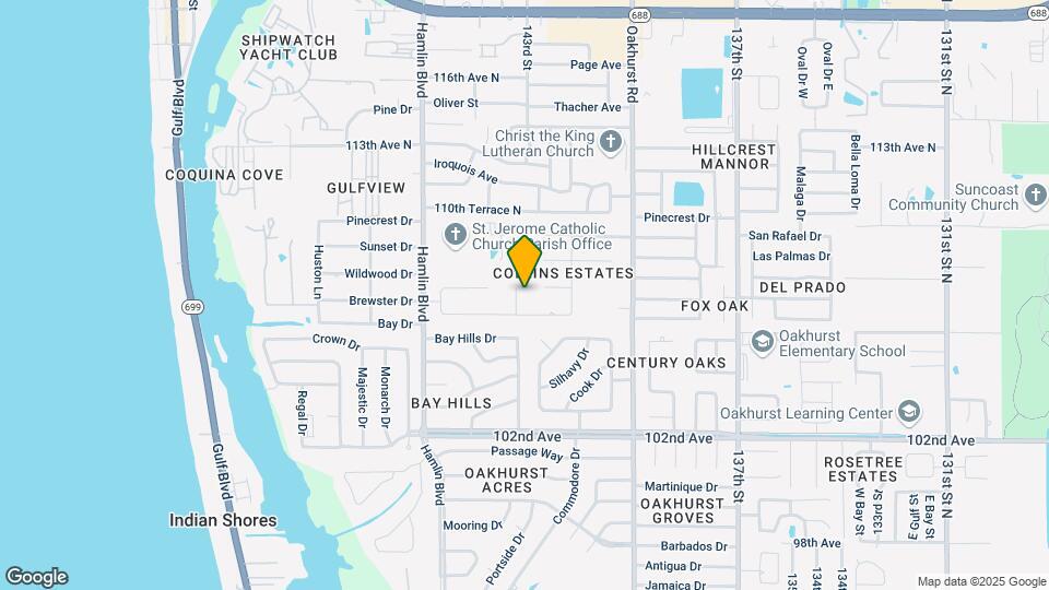 10825 Christopher Ct Map and Location Details