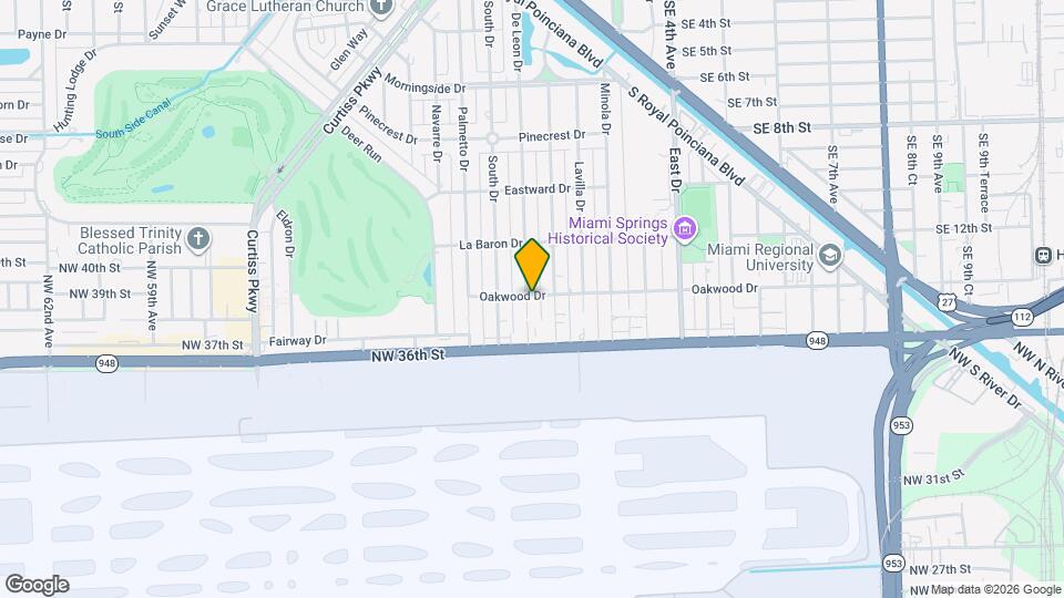 601 De Leon Dr Map and Location Details