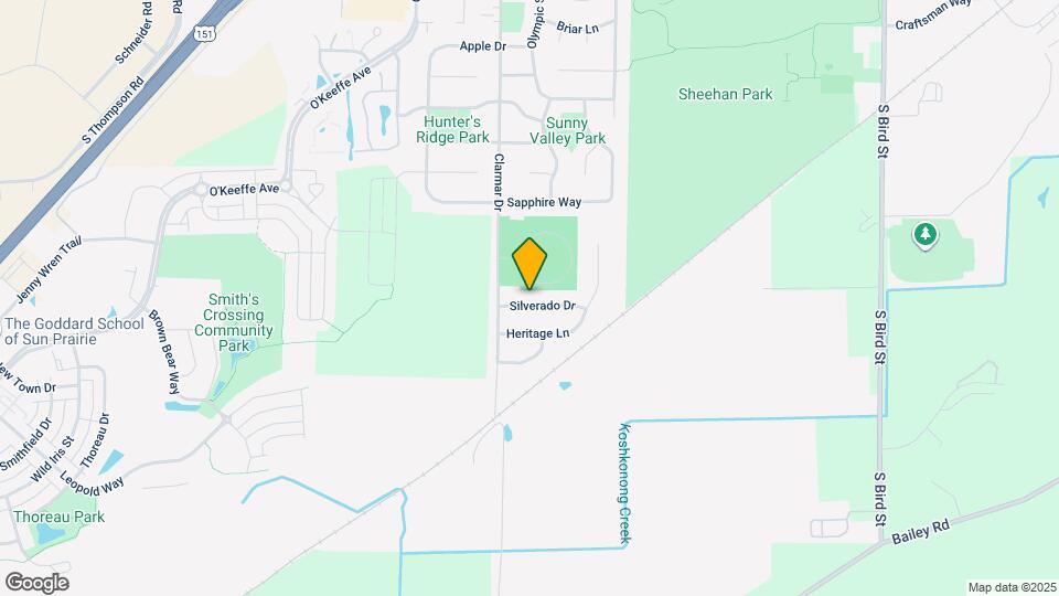 1676 Silverado Dr Map and Location Details