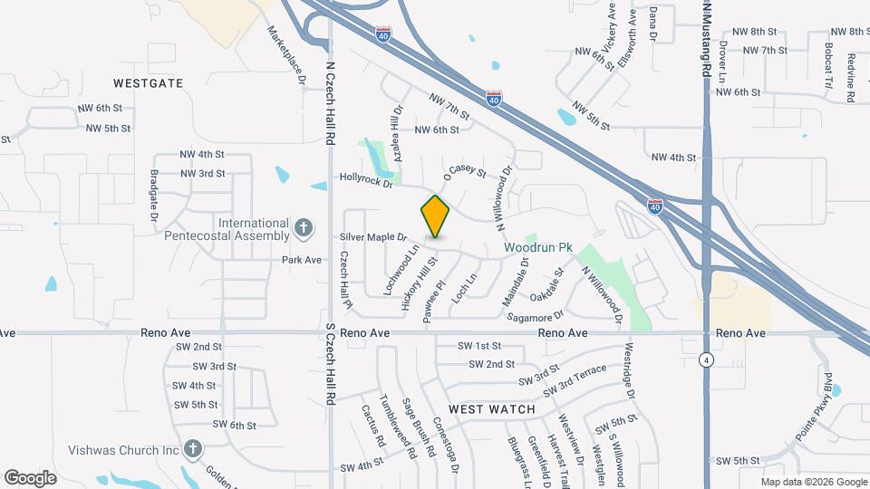 200 Lochwood Cir Map and Location Details