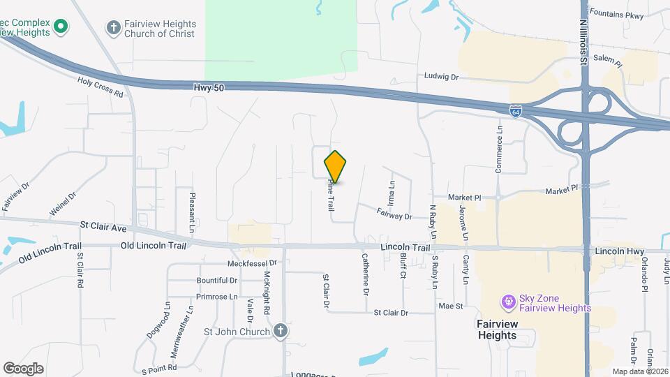 56 Pine Trail Map and Location Details