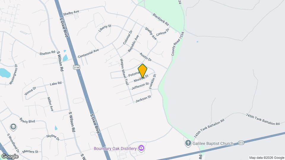 114 Monroe St Map and Location Details