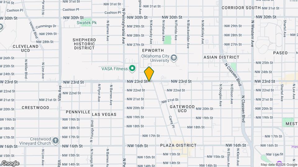 1908 NW 23rd St Map and Location Details