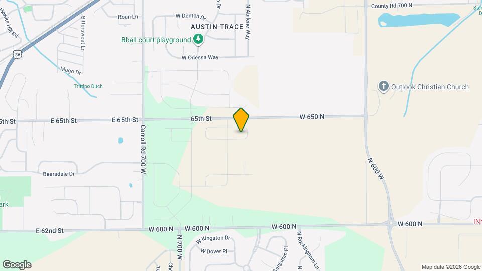 6558 Hawthorne Dr Mapa y Detalles de la Ubicación