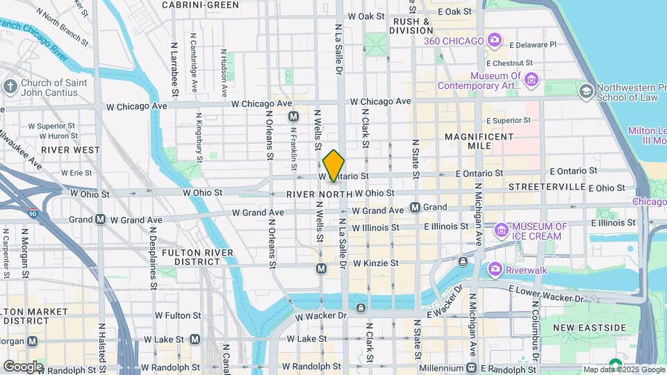 154 W Ohio St Mapa y Detalles de la Ubicación