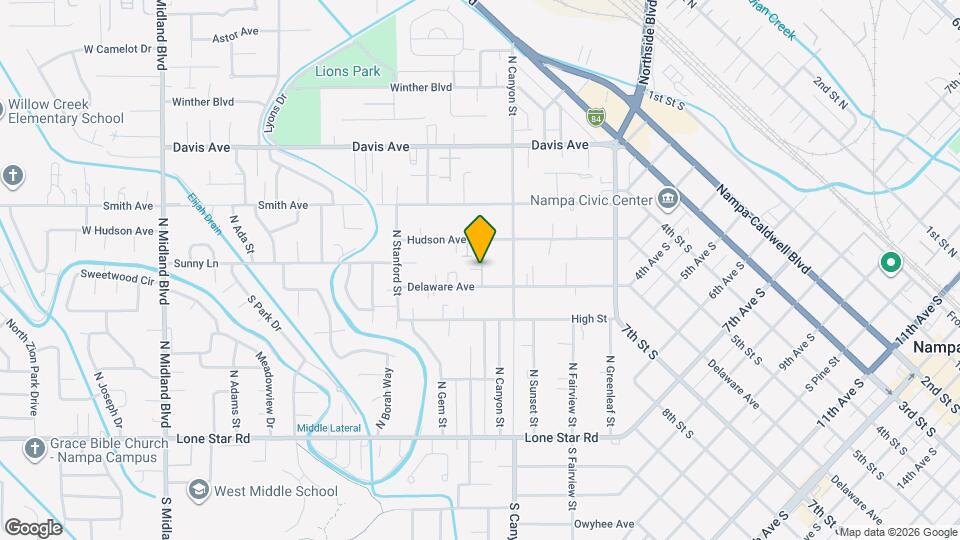 220 Delaware Ave-Unit -A Map and Location Details