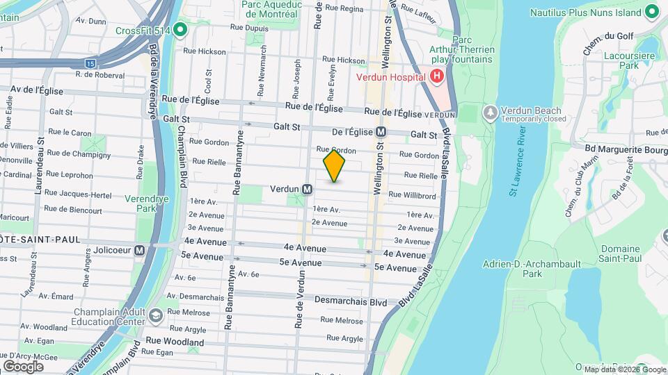 421 Willibrord Rue Map and Location Details