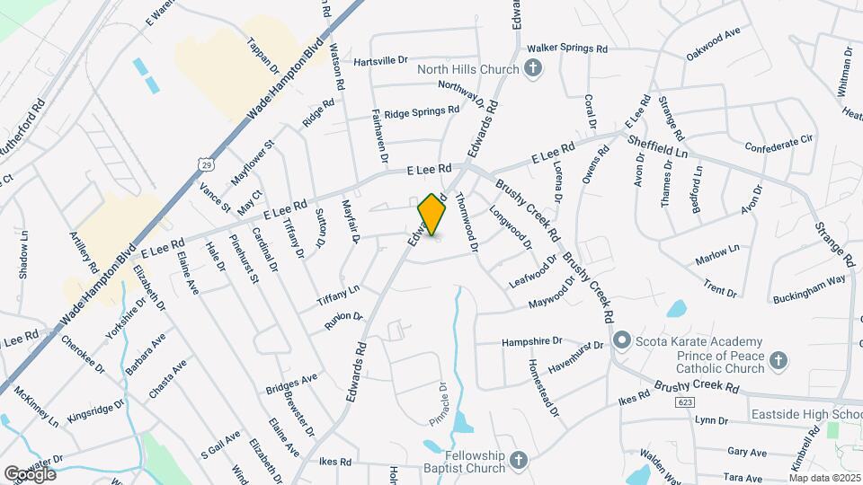 Cliffwood Terrace Townhouse Apartments Map and Location Details