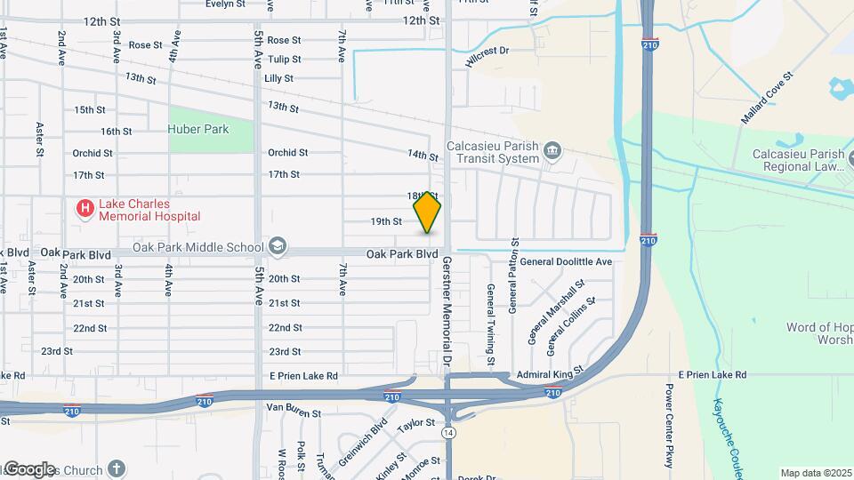 2519 Oak Park Blvd Map and Location Details