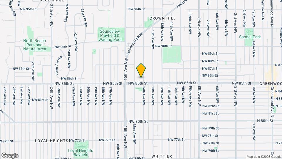8509 14th Ave NW Map and Location Details