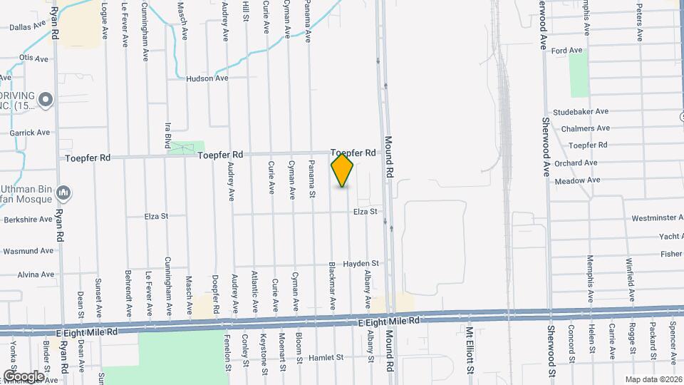 21465 Syracuse Ave Map and Location Details