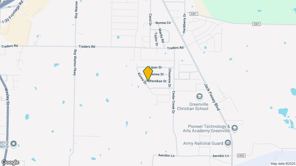 8829 Kiowa Dr Map and Location Details