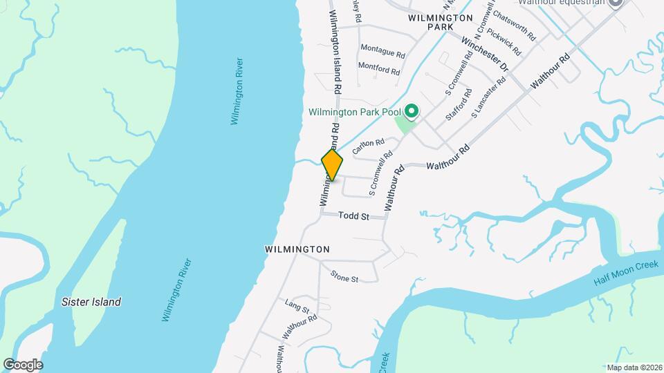 1303 Wilmington Island Rd Map and Location Details