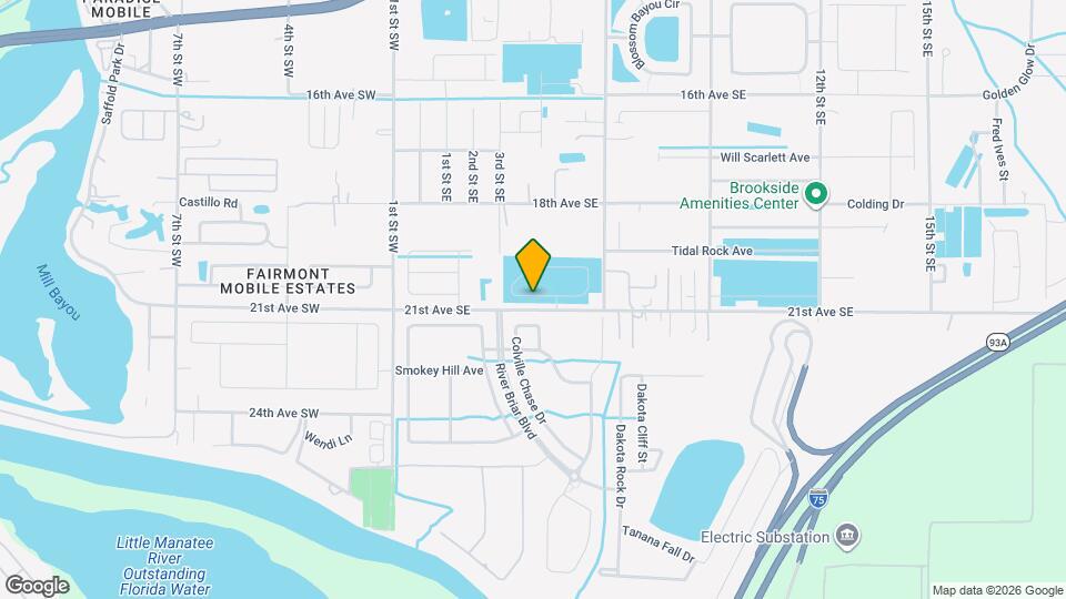 411 Pine Terrace Dr Map and Location Details