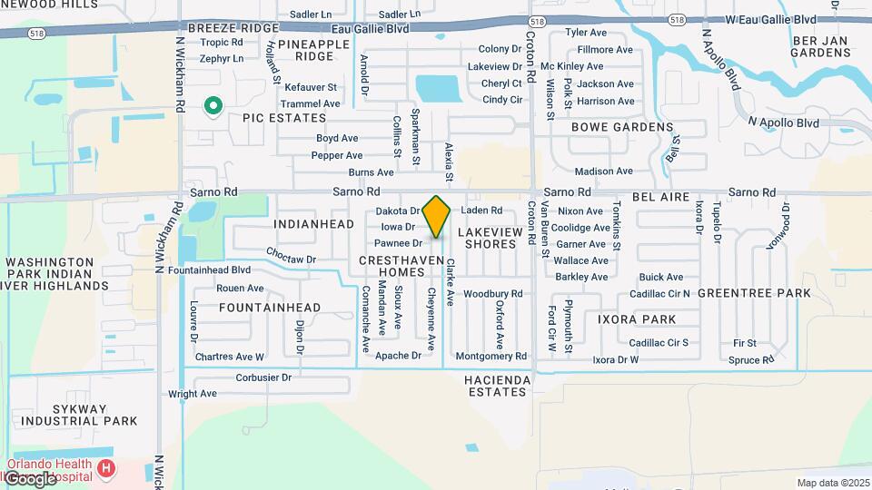 769 Cheyenne Ave Map and Location Details