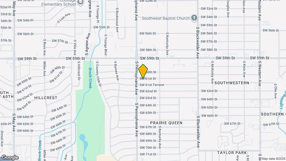 1616 SW 61st St Map and Location Details