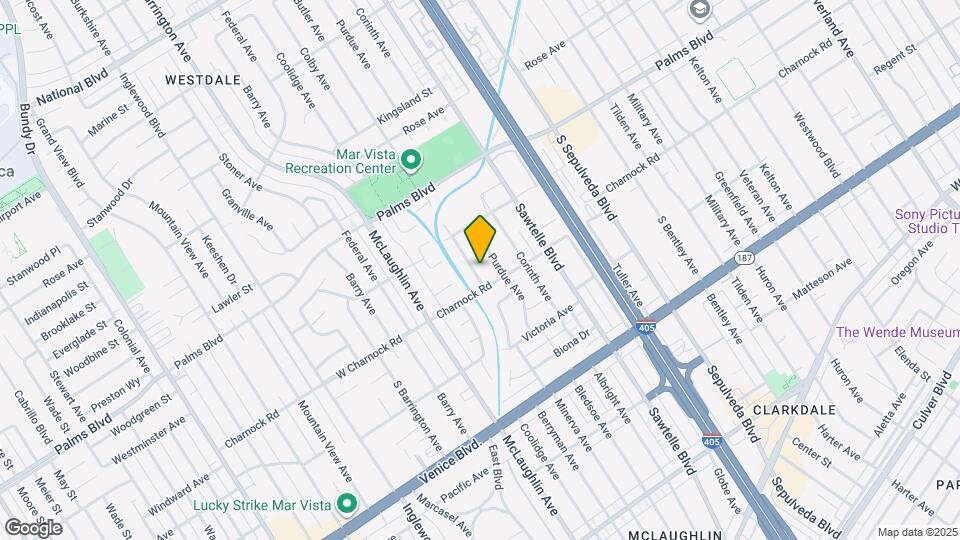 3556 Butler Ave Map and Location Details