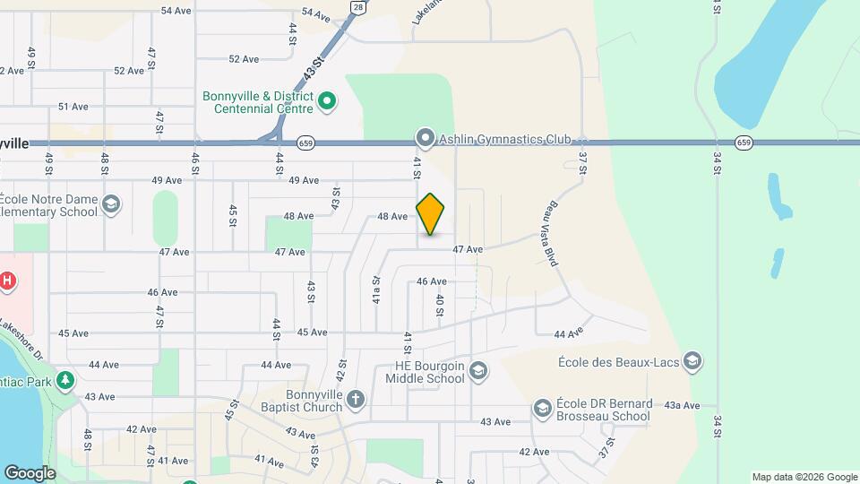 3913-3913 47 Ave Map and Location Details