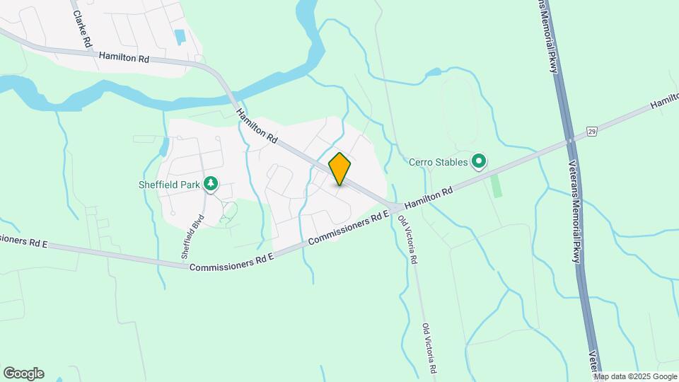 3025 Doyle Dr. Map and Location Details