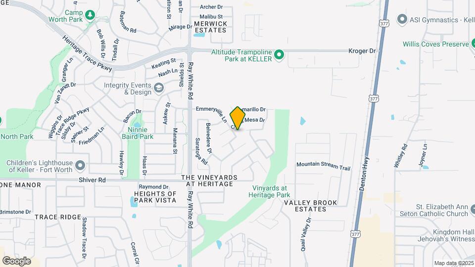 5413 Emmeryville Ln Map and Location Details