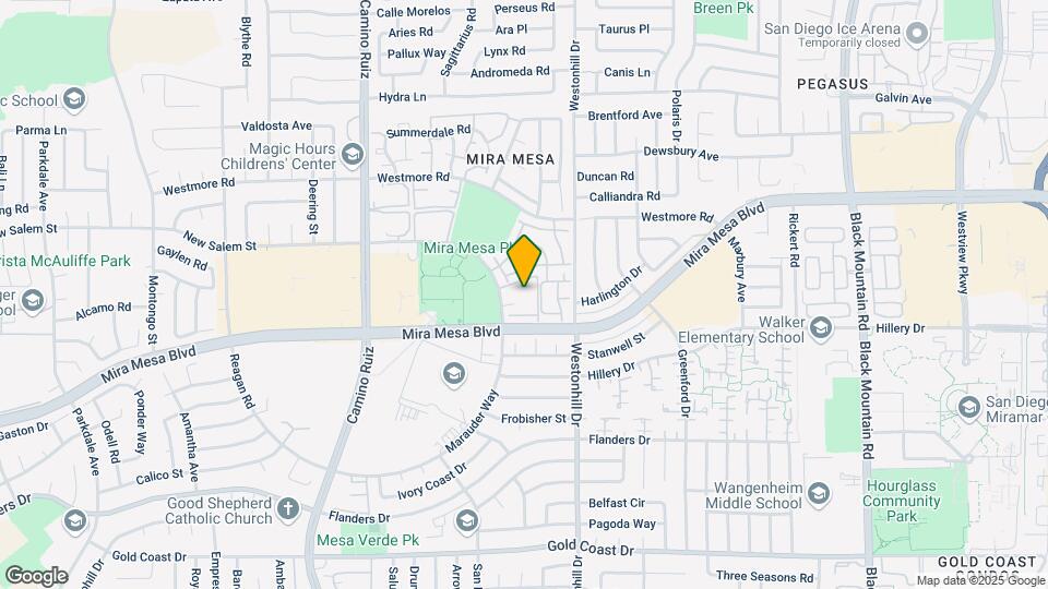 8644 New Salem St, Unit 2 Map and Location Details
