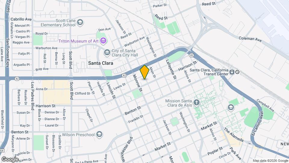 1344 Jackson St Mapa y Detalles de la Ubicación