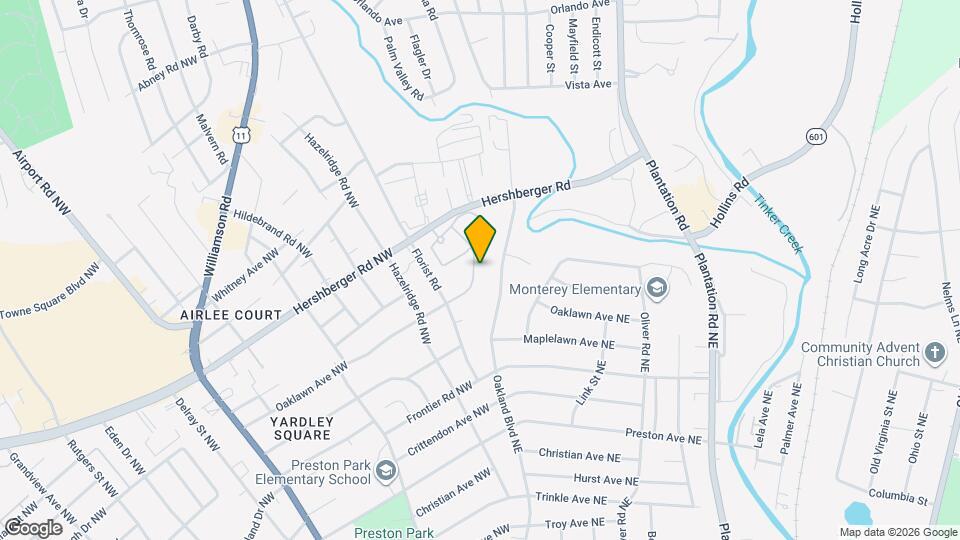 3645-3647 Oaklawn Ave NW Map and Location Details