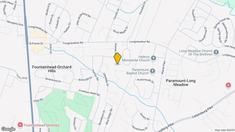 13335 Keener Rd Map and Location Details