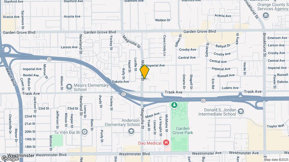 13392 Magnolia St Map and Location Details