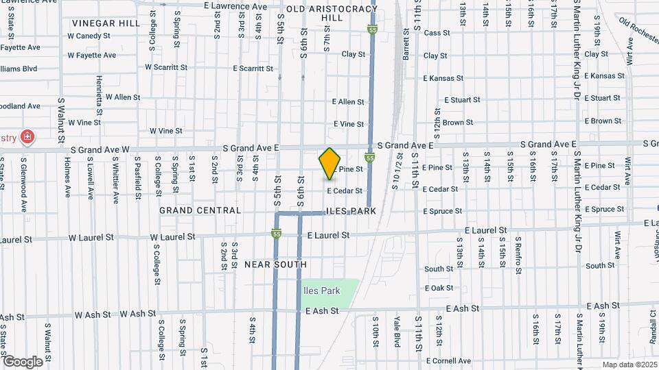 1524 S 7th St Map and Location Details