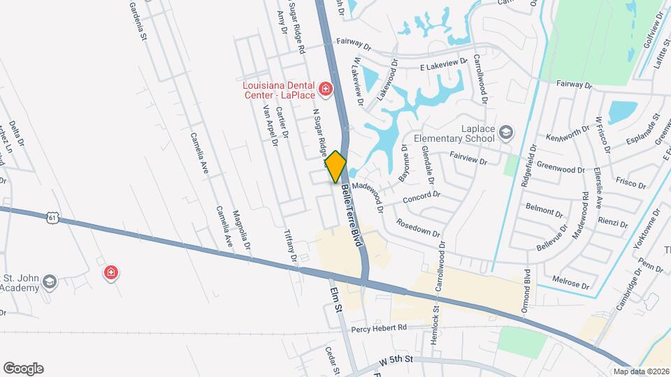 1304 N Sugar Ridge Rd Map and Location Details