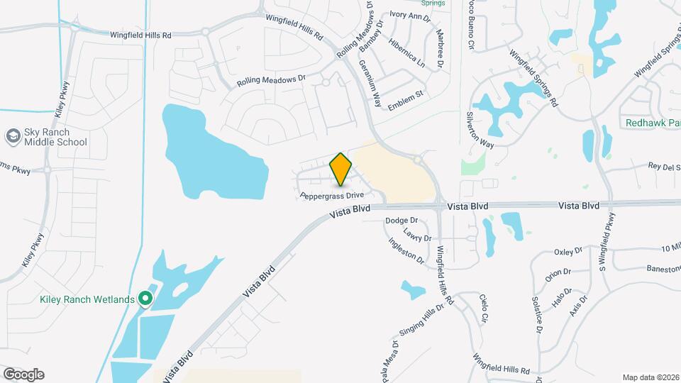 6738 Peppergrass Drive Map and Location Details