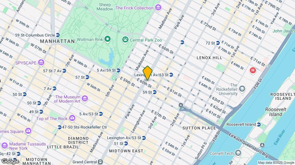 521 Park Ave Map and Location Details
