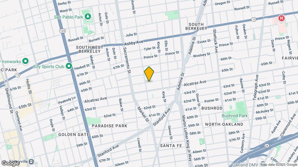 1612 Harmon St Map and Location Details