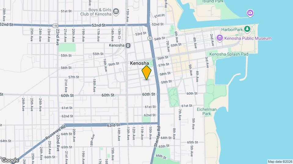 5814 10th Ave Map and Location Details