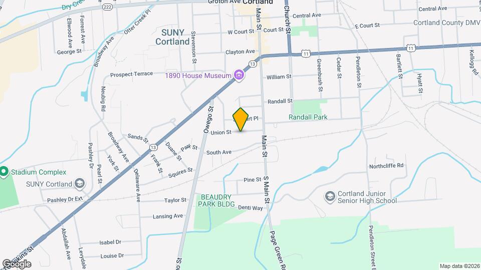 21 Union St Map and Location Details