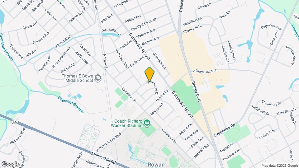 25 Fairmount Dr Mapa y Detalles de la Ubicación