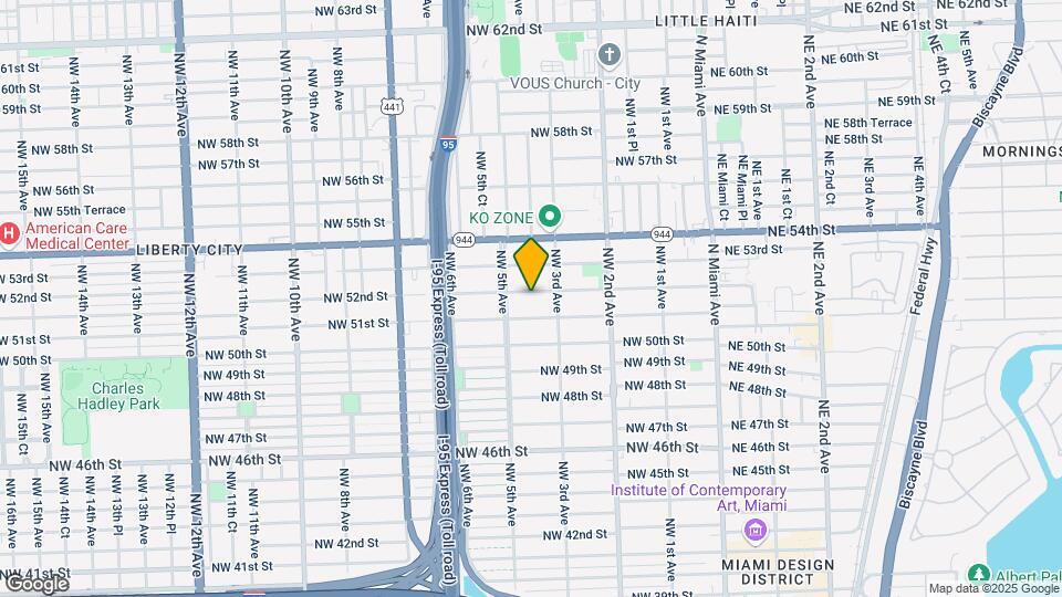 408 NW 52nd St Map and Location Details