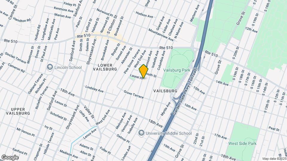 102 Vermont Ave, Unit 3 Map and Location Details