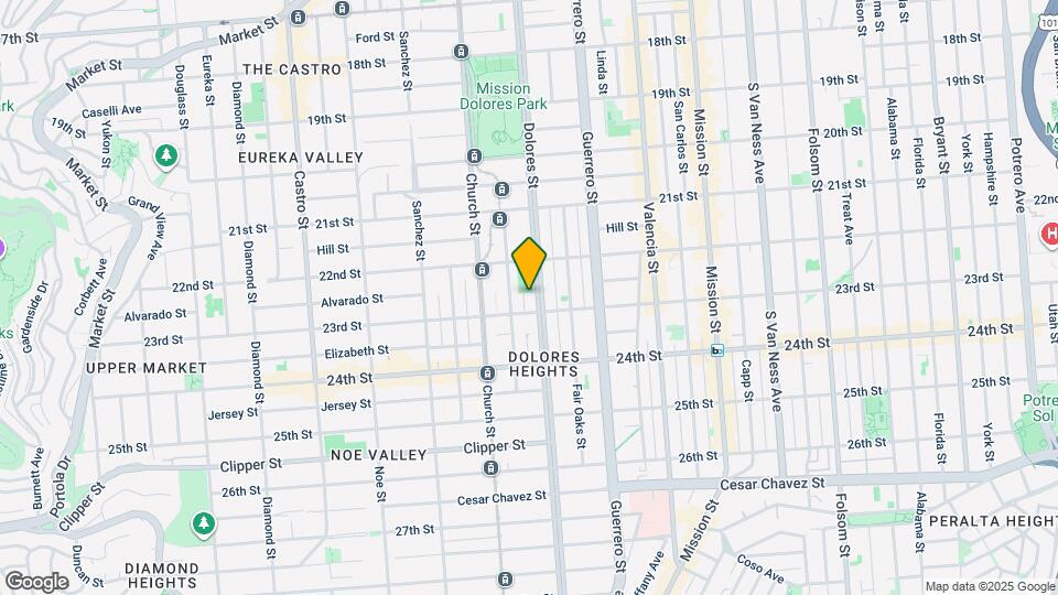 972 Dolores St Map and Location Details