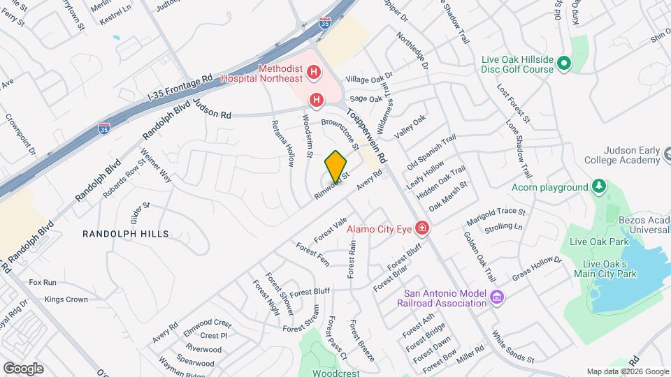 7214 Rimwood St Map and Location Details