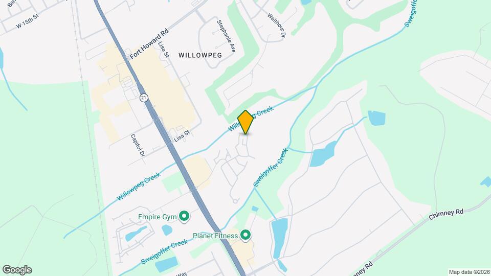 1029 Wadley Cir Map and Location Details