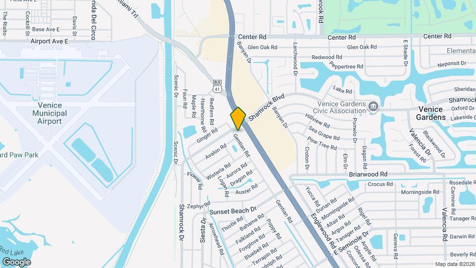 2175 Gentian Rd Map and Location Details