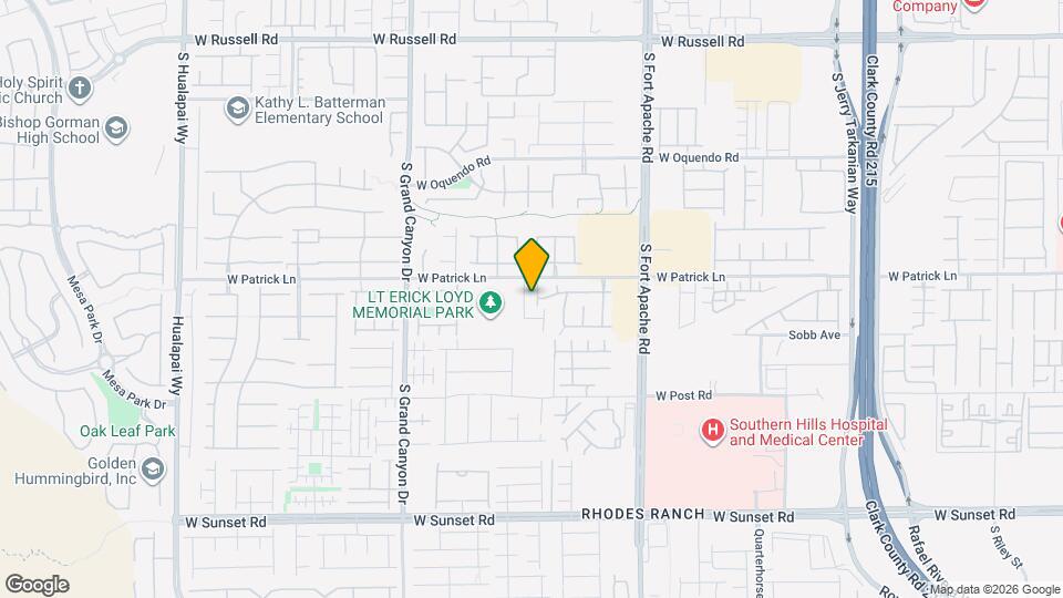 6135 Yucca Fields Ct Map and Location Details
