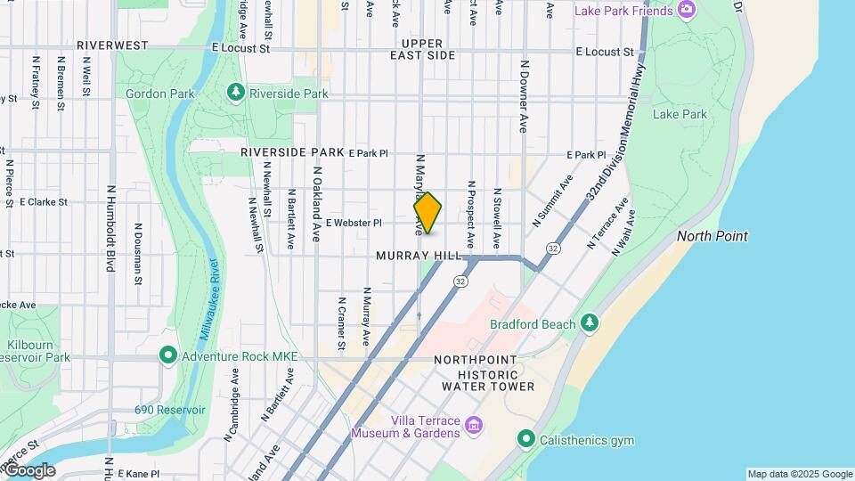2522 N Maryland Ave Mapa y Detalles de la Ubicación