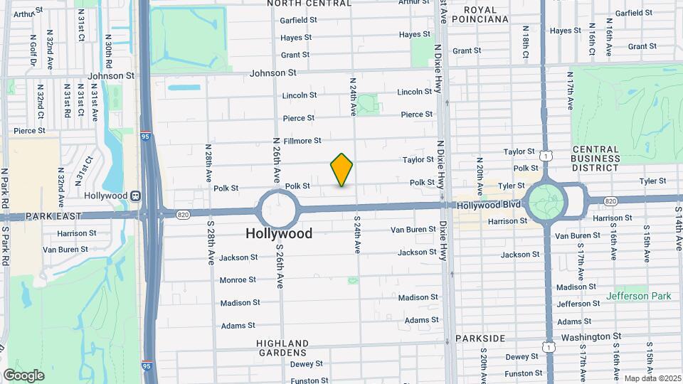 2418 Polk St Map and Location Details
